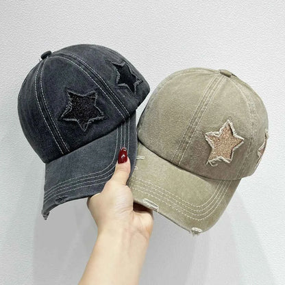 Star Adjustable Baseball Cap