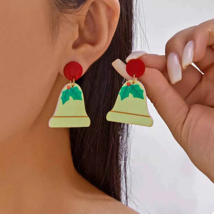 Christmas Acrylic Dangle Earrings