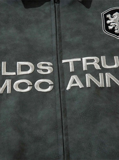 Men's Long Sleeve Zip-Up Jacket