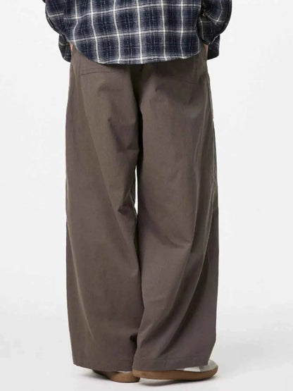 Men's Wide Leg Cargo Pants