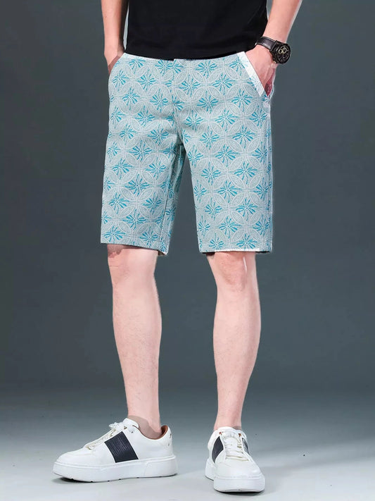 Men's Printed Loose Fit Shorts