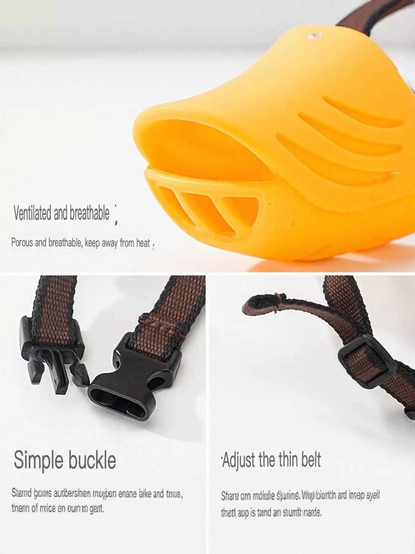 Duck-Billed Style Pet Muzzle