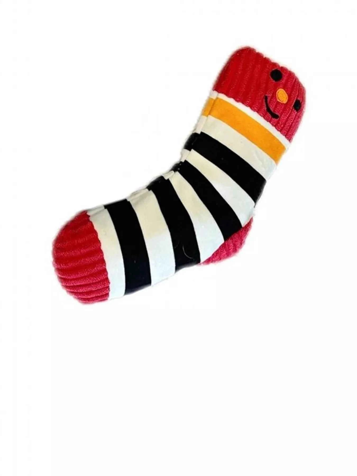 Cartoon Socks Pet Plush Toys