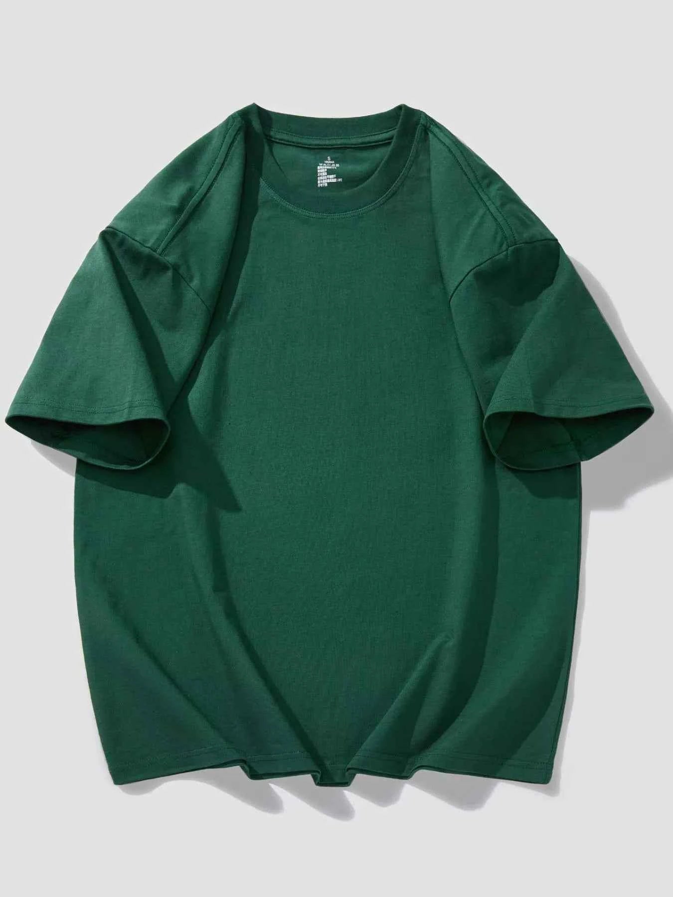 Men's Full Size Round Neck Short Sleeve T-Shirt Plus Size