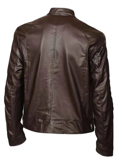 Men's Full Size Zip Up Long Sleeve Jacket Plus Size
