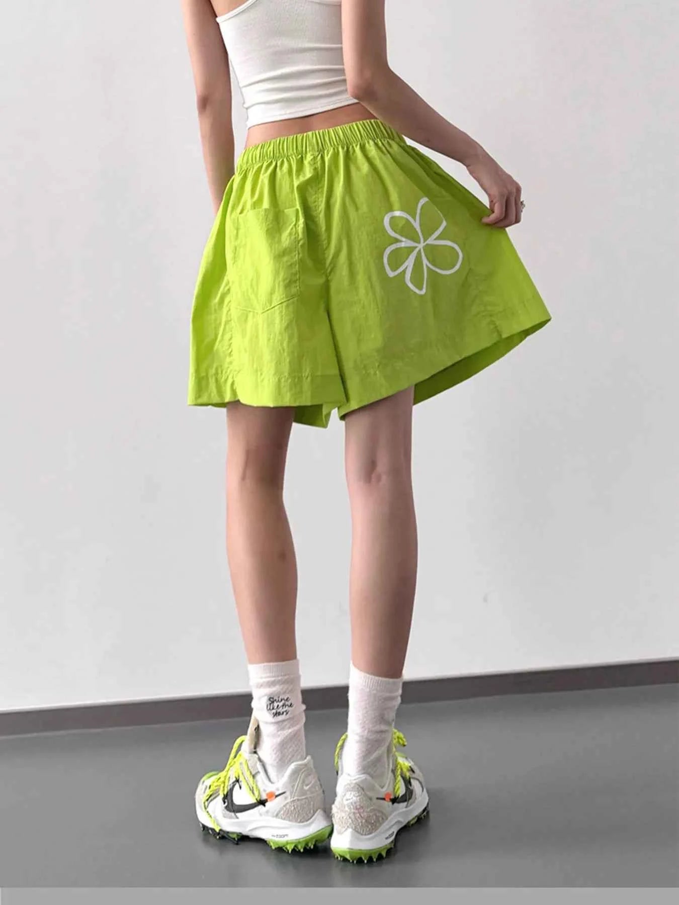 Elastic Waist Shorts