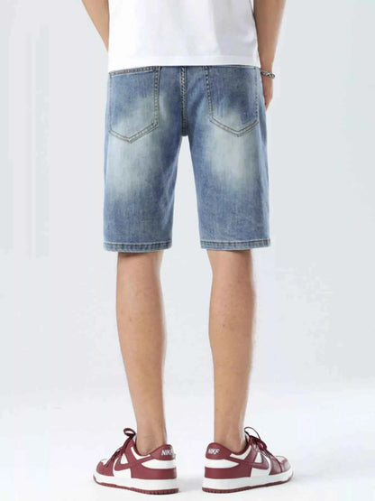 Men's Loose Fit Denim Shorts