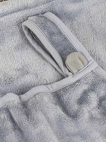 Cozy Pet Carrier Apron with Paw Holes