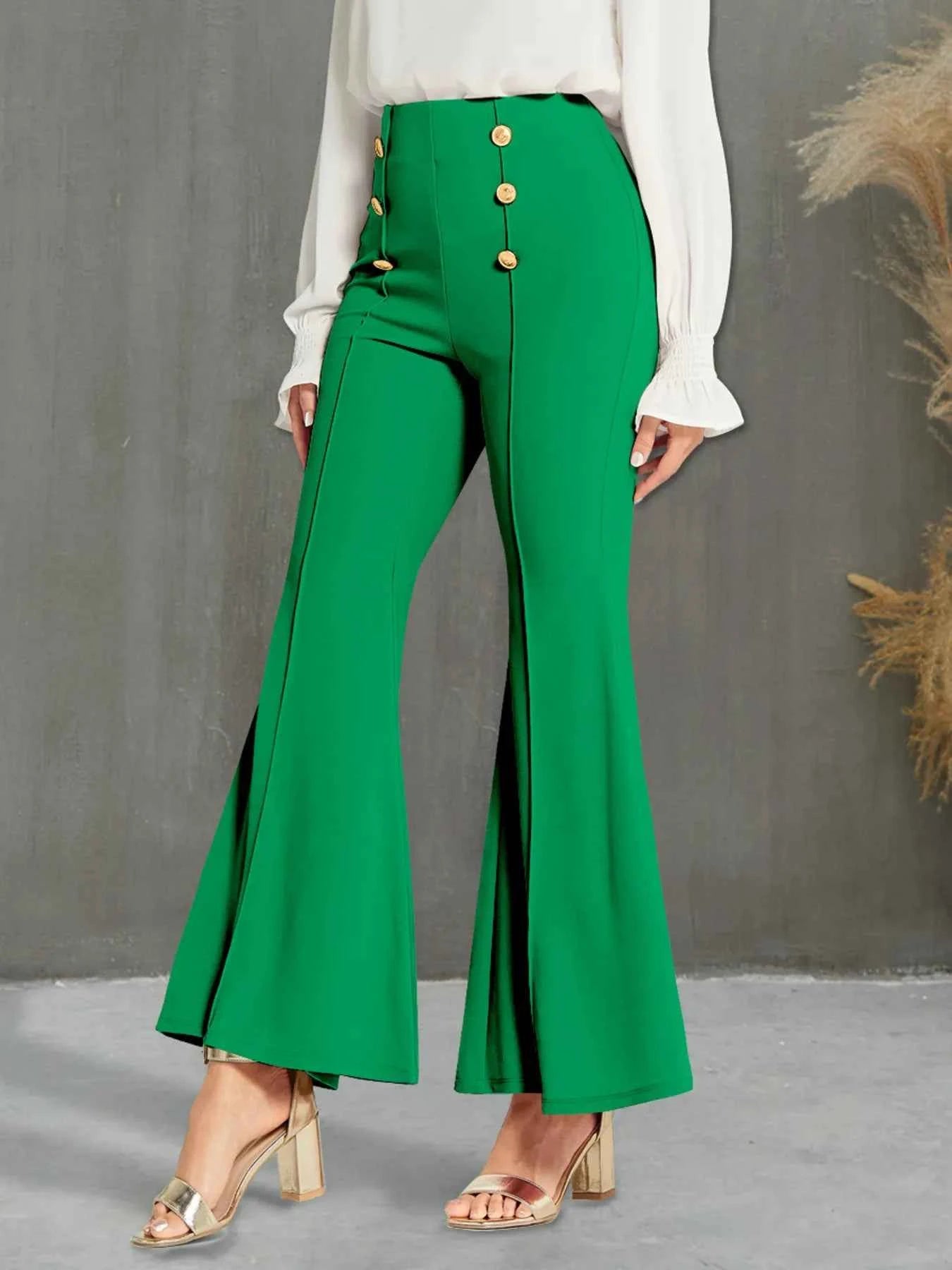 High Waisted Flare Pants