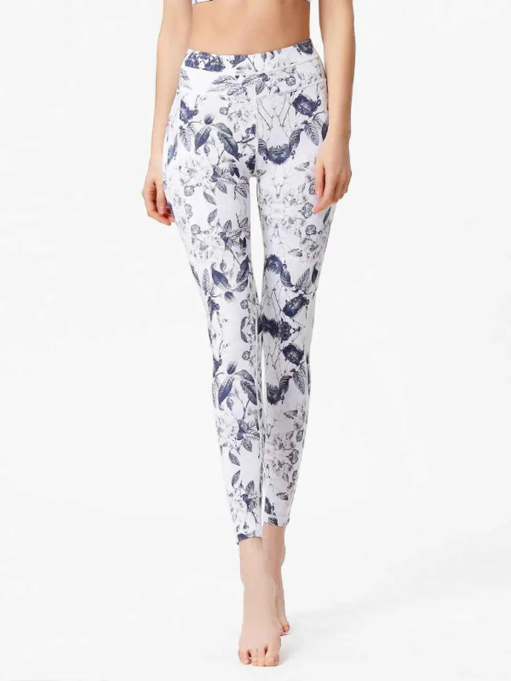 Printed Active High Waist Leggings