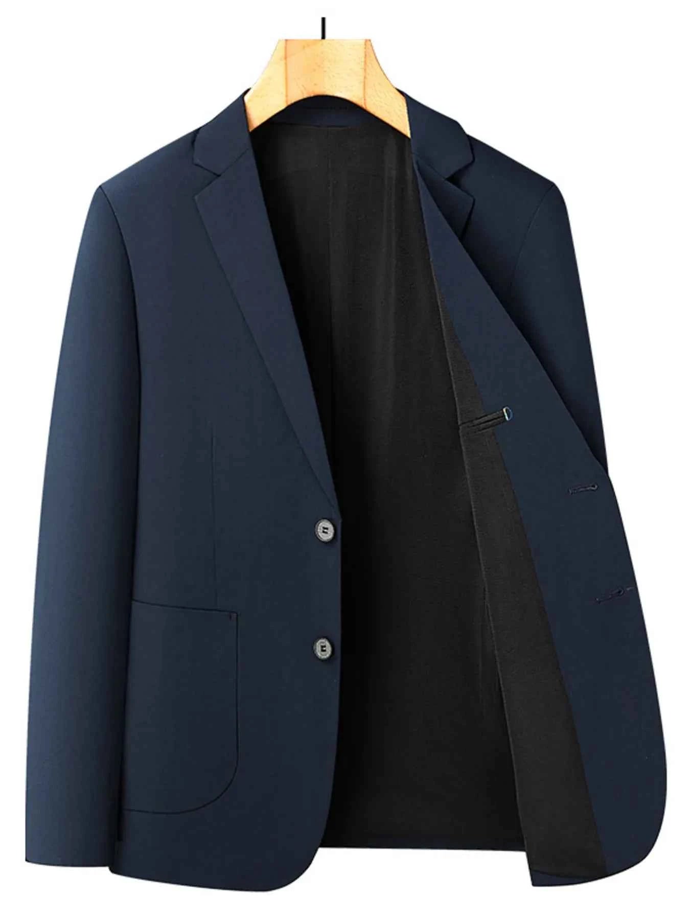 Men's Button Up Long Sleeve Blazer