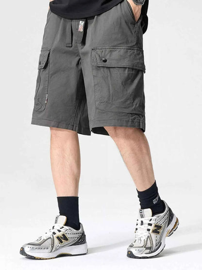 Men's Full Size Drawstring Loose Fit Shorts Plus Size