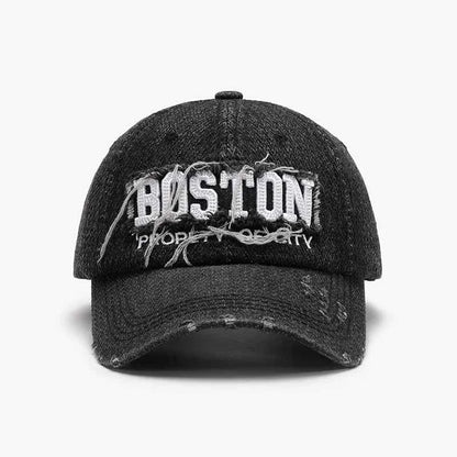 Letter Adjustable Cotton Baseball Cap