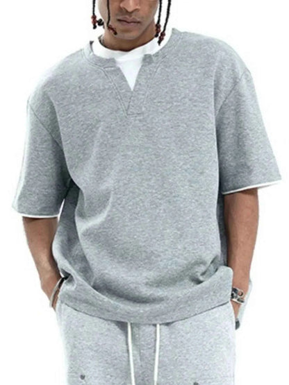 Men's Contrast Trim Short Sleeve T-Shirt