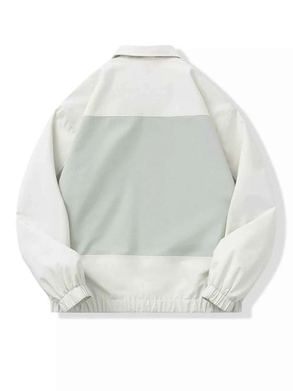 Men's Full Size Snap Down Long Sleeve Jacket Plus Size