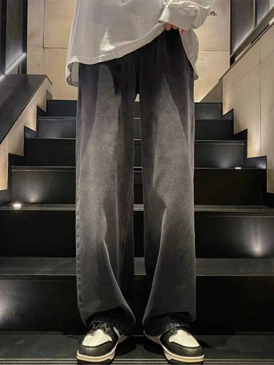 Men's Full Size Loose Fit Jeans Plus Size