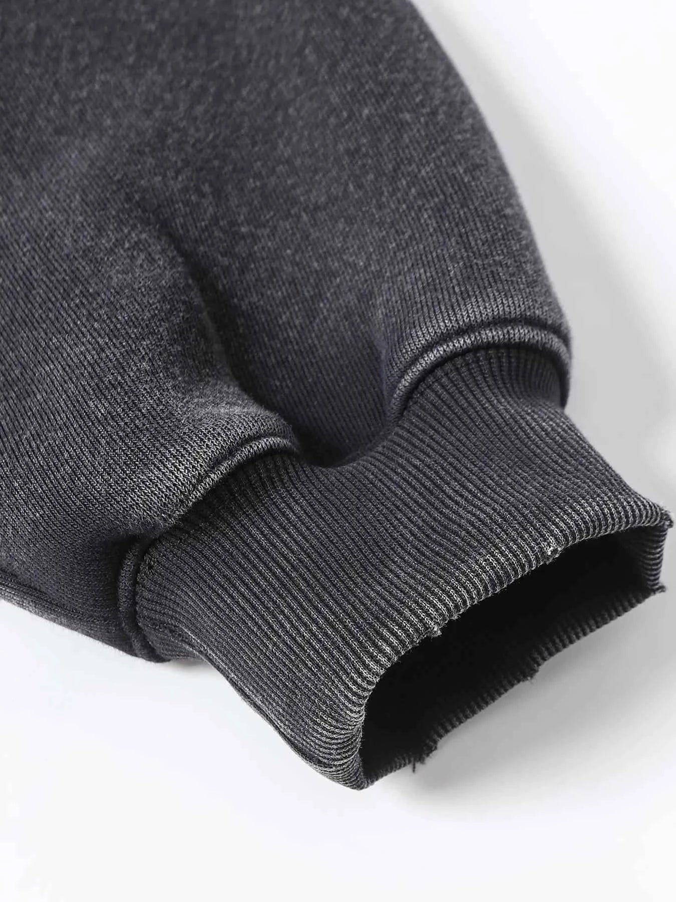 Men's Zip-Up Long Sleeve Hooded Jacket