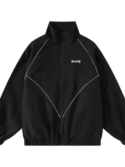 Men's Zip Up Long Sleeve Jacket