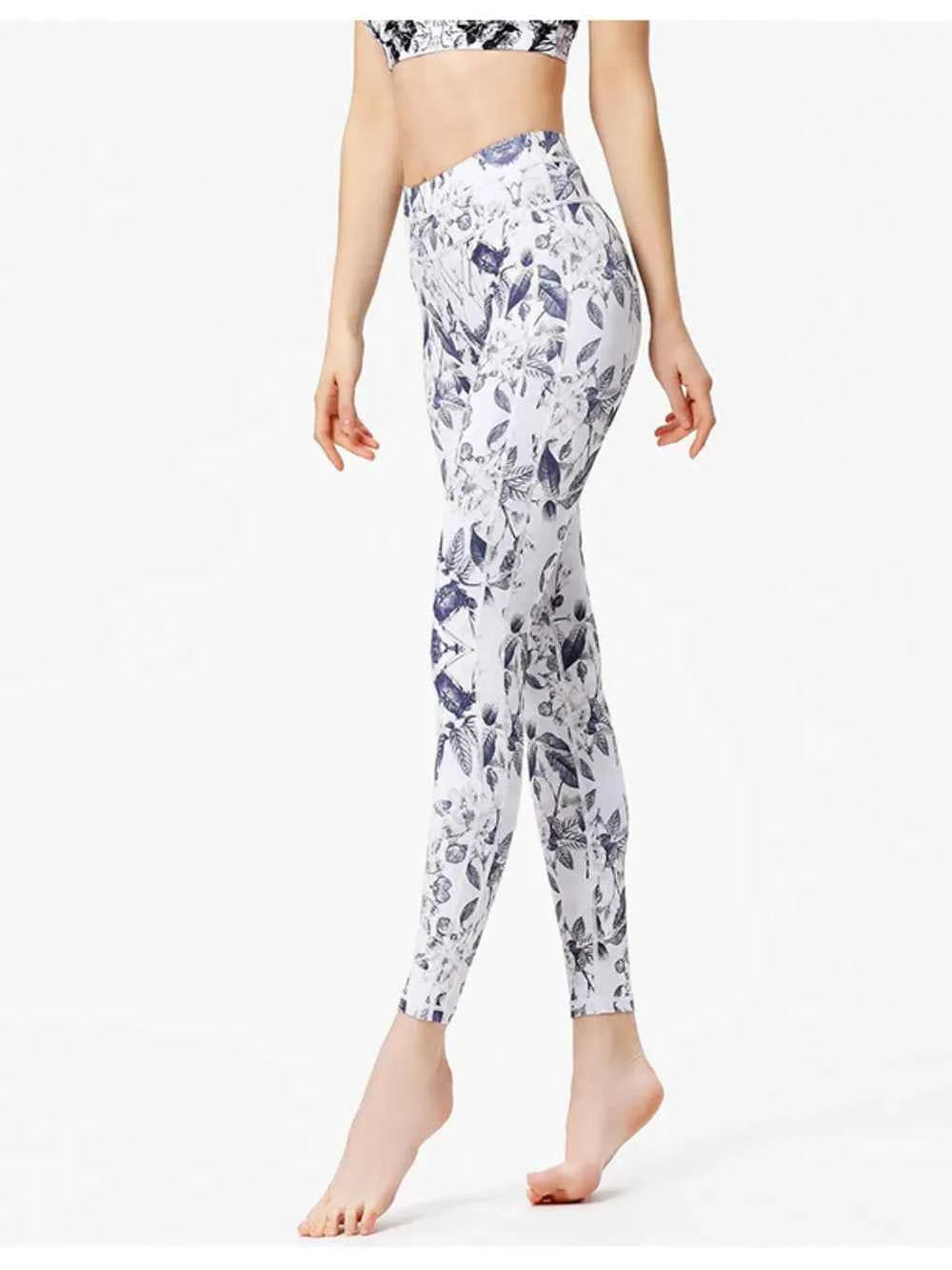 Printed Active High Waist Leggings