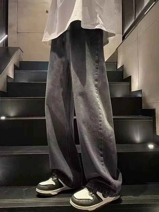 Men's Full Size Loose Fit Jeans Plus Size