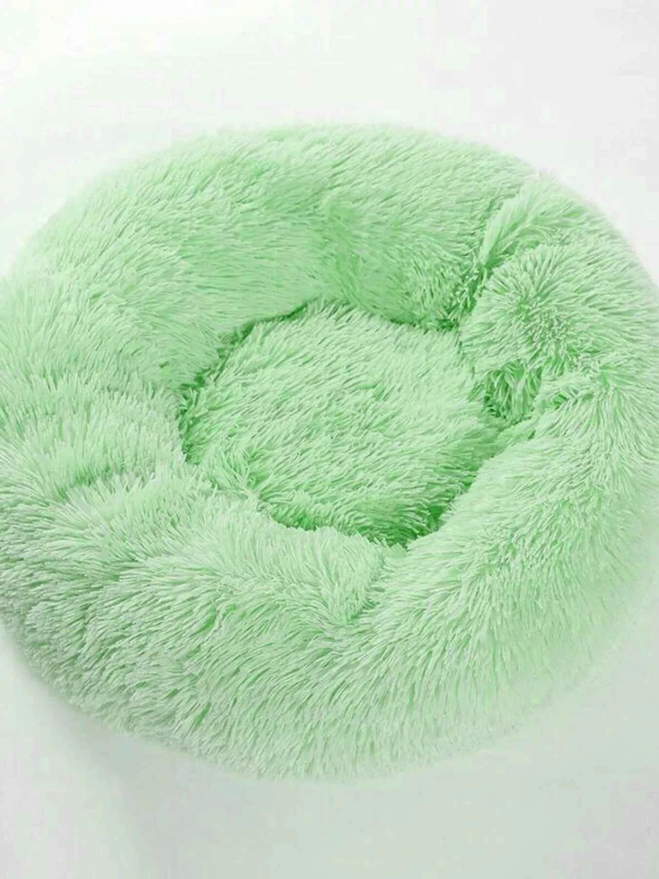 Fluffy Plush Donut Pet Nest