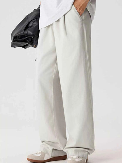 Men's Relaxed Fit Pants with Pockets