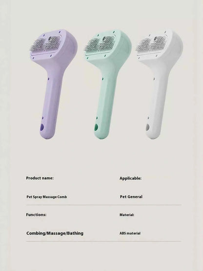 One-Touch Spray Pet Hair Remover Comb