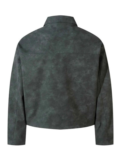 Men's Long Sleeve Zip-Up Jacket