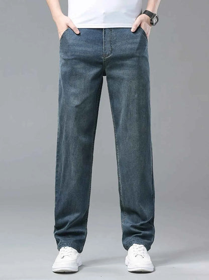 Men's Washed Straight Fit Comfort Pants