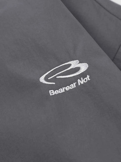 Men's Striped Zip Up Long Sleeve Jacket