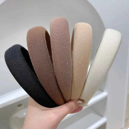 Solid Color Knit Hair Headband