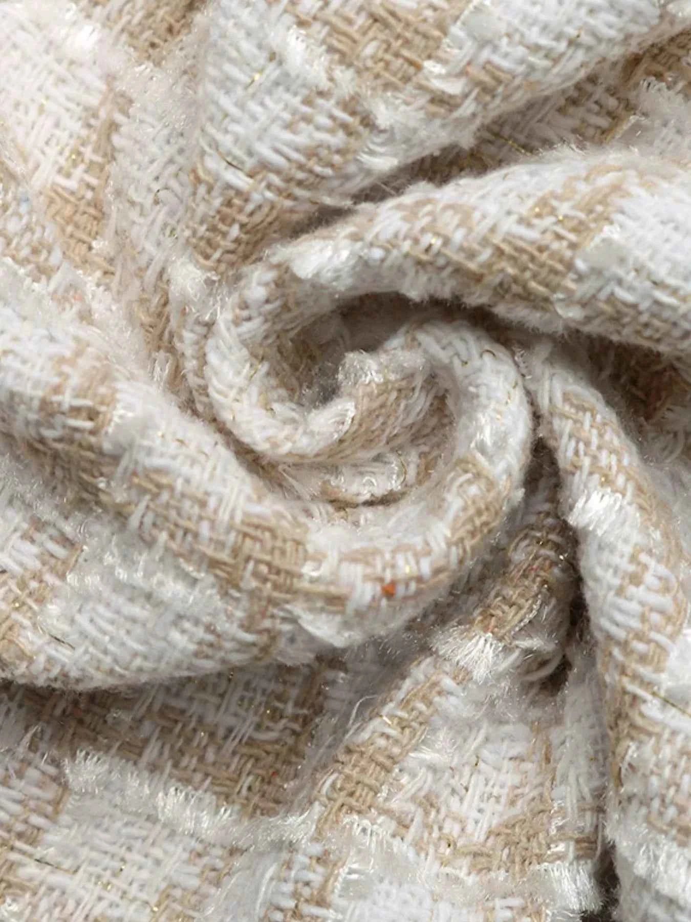 Plaid Button-Front Long Sleeve Outerwear