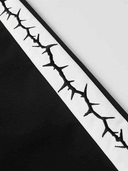 Men's Contrast Zip Up Jacket