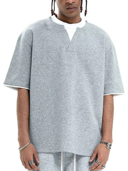 Men's Contrast Trim Short Sleeve T-Shirt