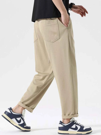 Men's Plus Size Casual Drawstring Pants