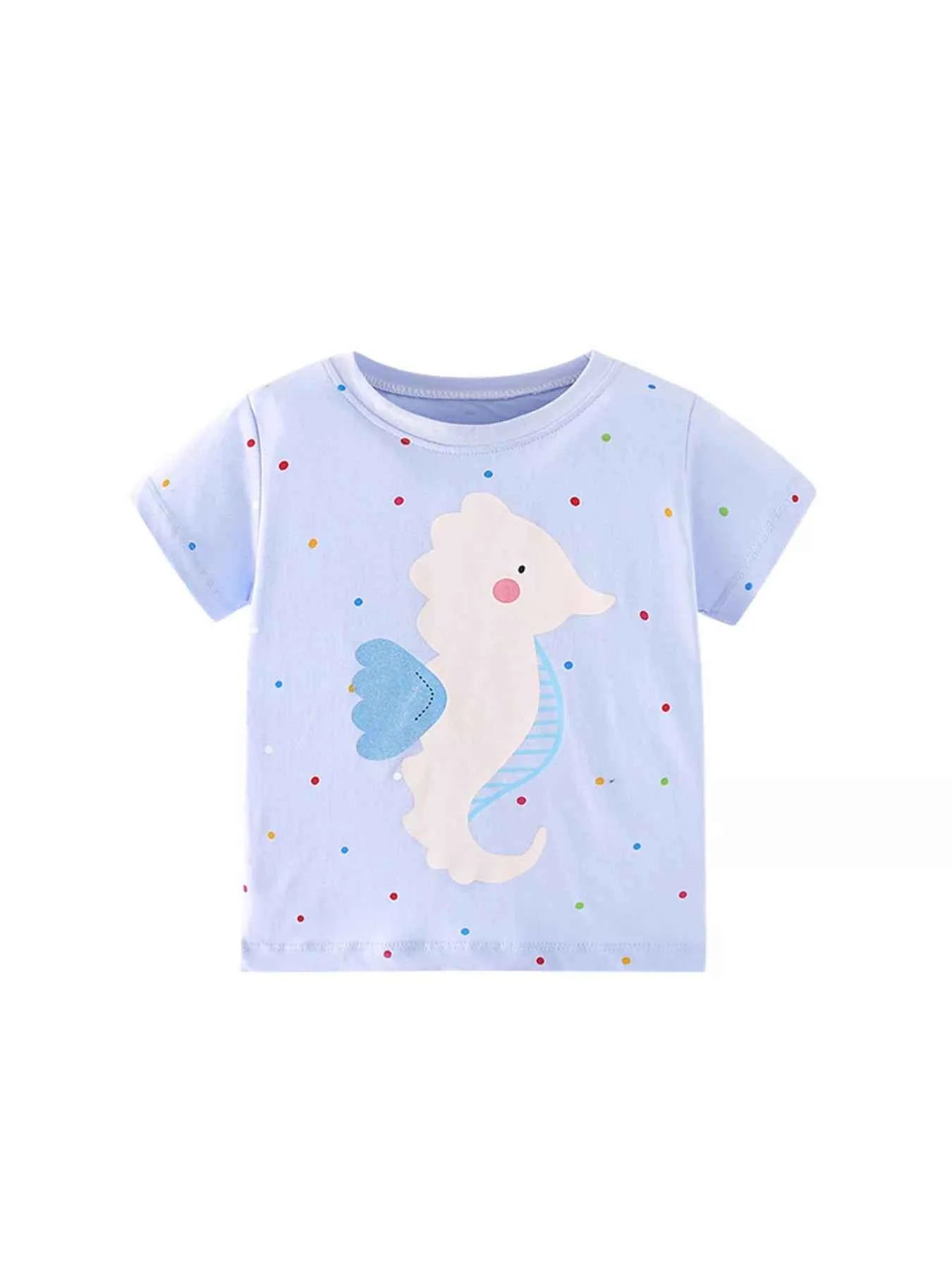 Children's Seahorse Short Sleeve T-Shirt