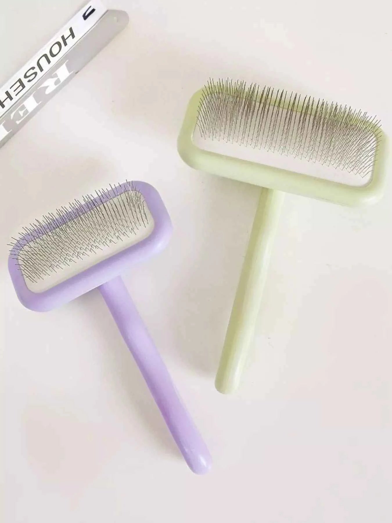 Gentle Pet Hair Remover Slicker Brush