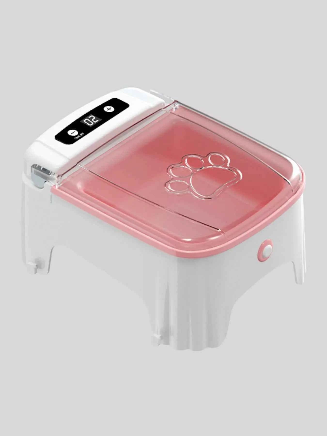 Automatic Pet Feeder with Elevated Bowl
