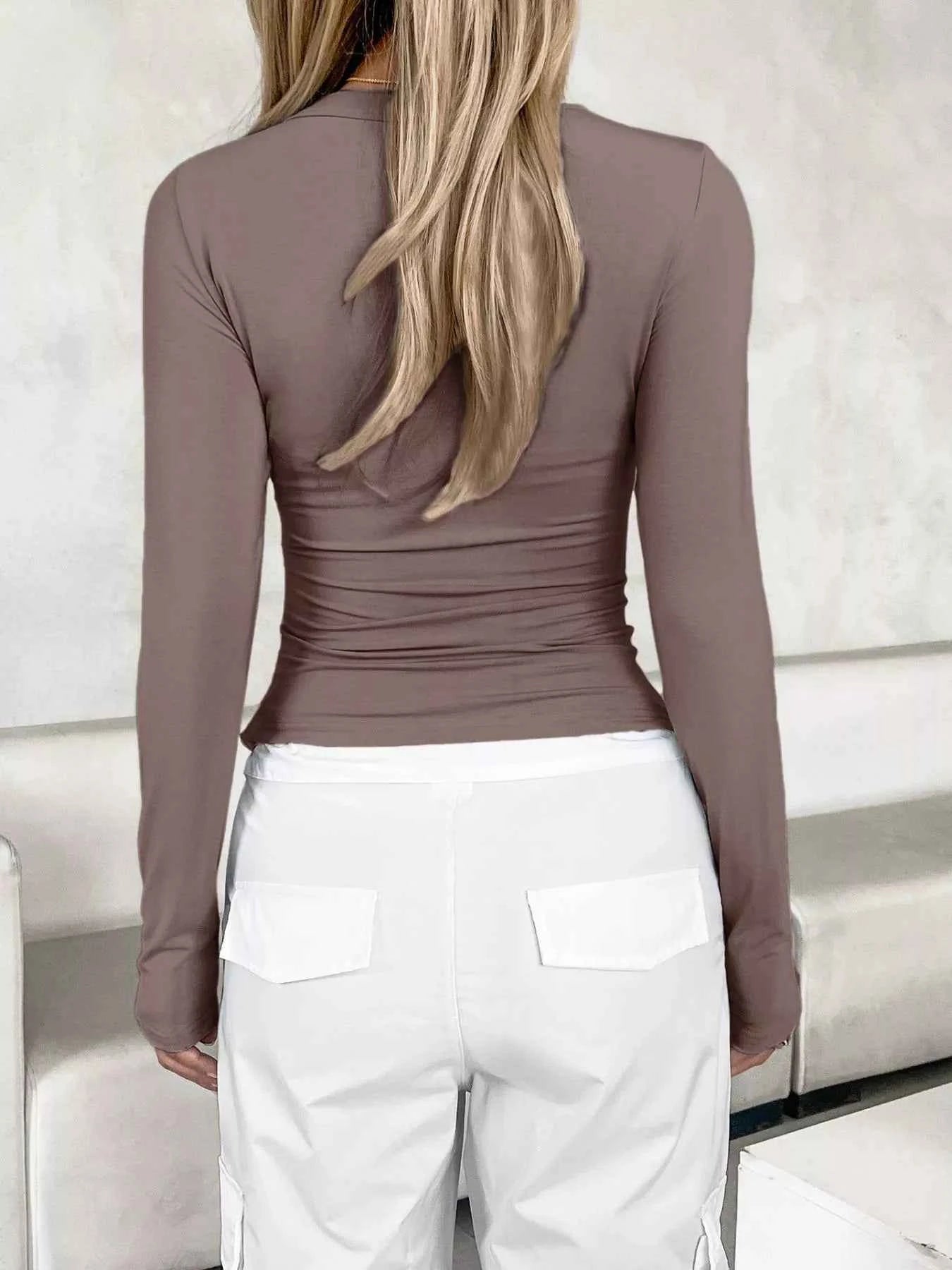Slim Fit Long Sleeve T-Shirt
