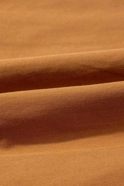 Embroidered Boho Tasseled Drawstring Elastic Waist Casual Shorts