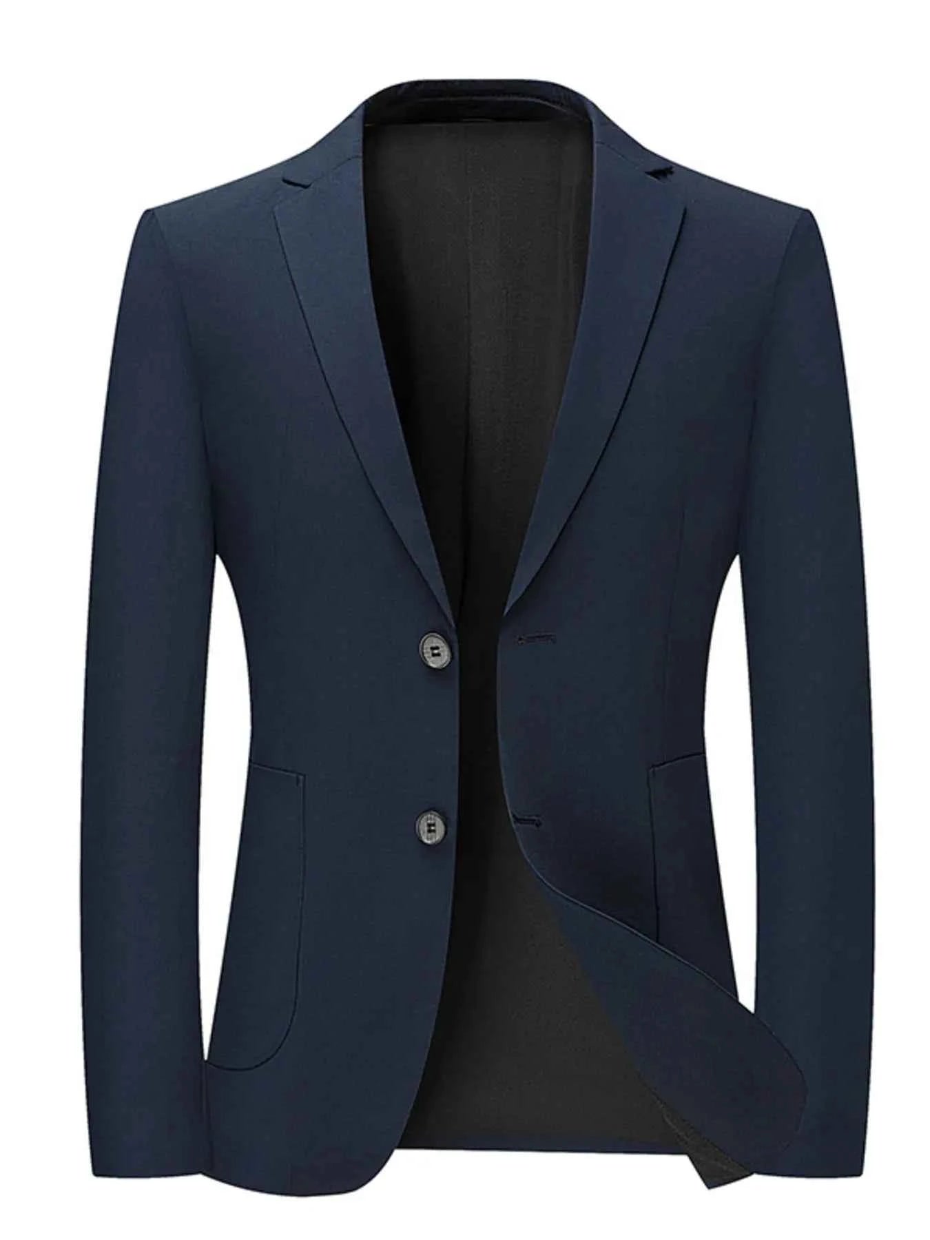 Men's Button Up Long Sleeve Blazer