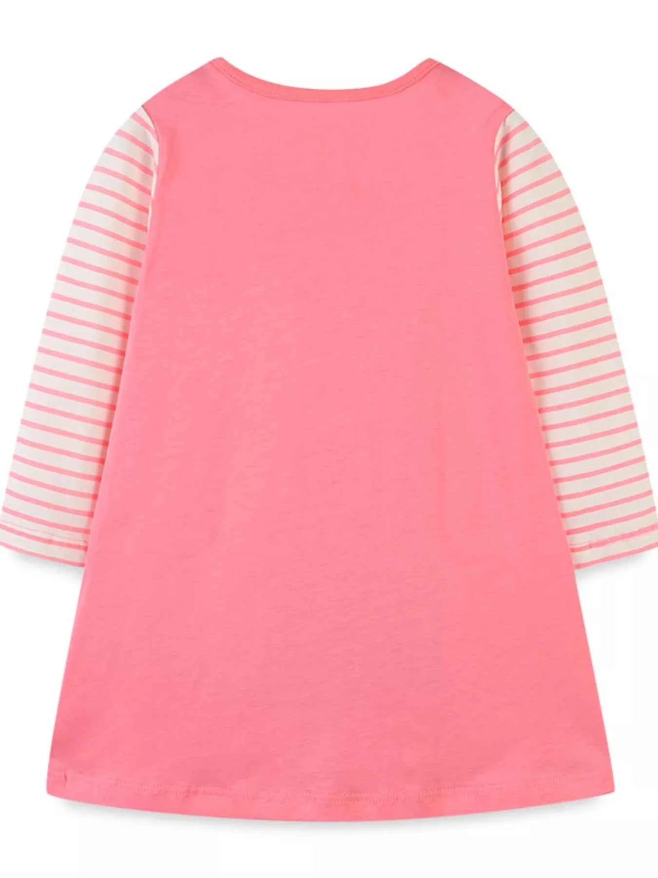 Children's Christmas Tree Long Sleeve Dress