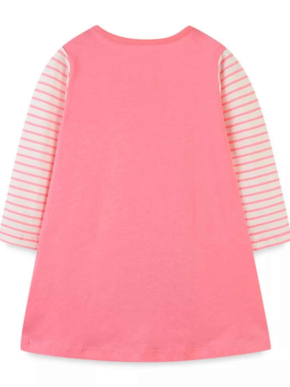 Children's Christmas Tree Long Sleeve Dress