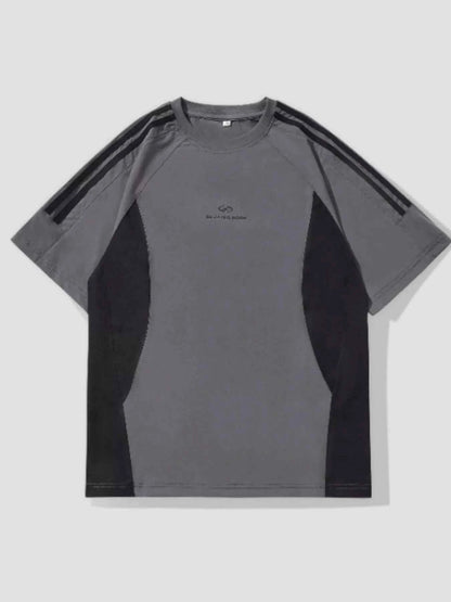 Men's Plus Size Round Neck Short Sleeve T-Shirt