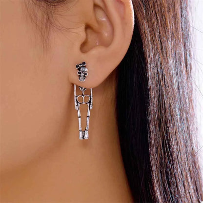 Halloween Skeleton Drop Earrings