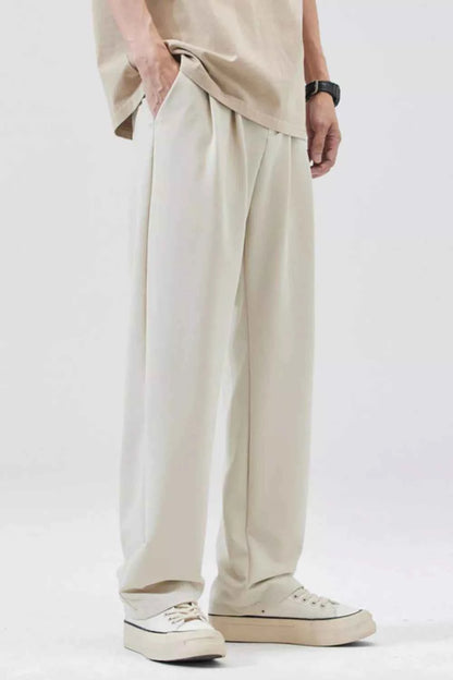 Men's Full Size Loose Fit Casual Pants Plus Size