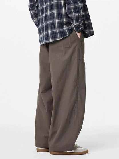 Men's Wide Leg Cargo Pants