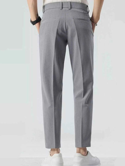 Men's Straight-Leg Casual Pants