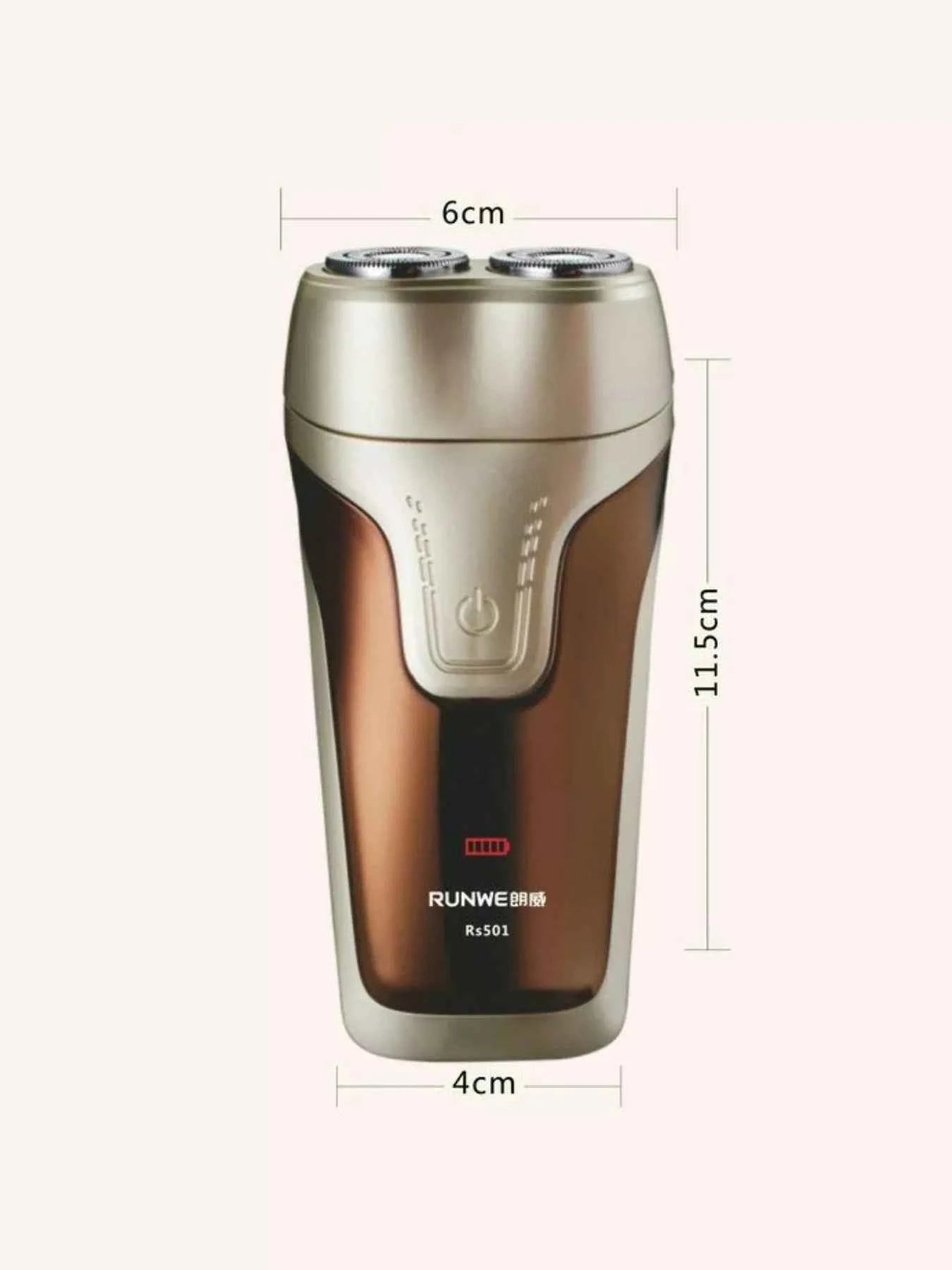 Rechargeable Rotary Shaver
