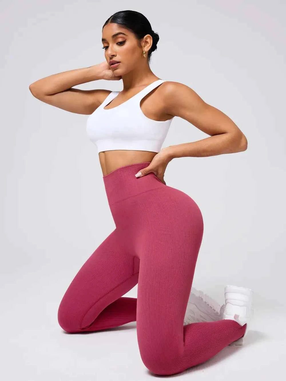 High Waist Stirrup Active Leggings
